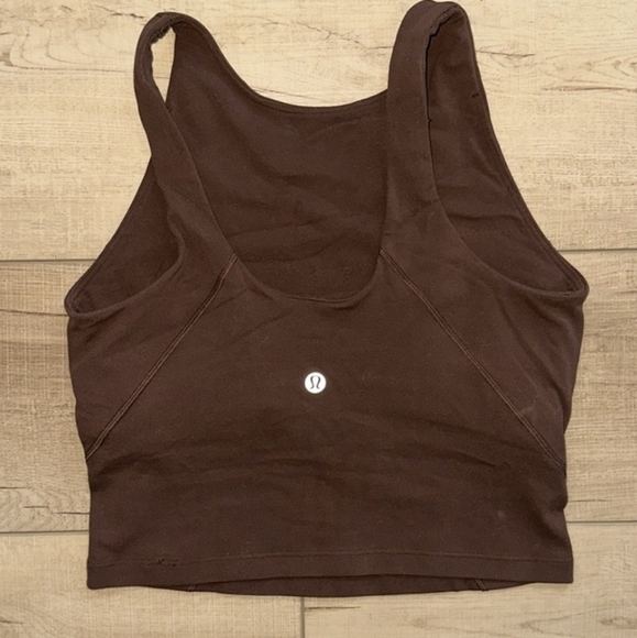 Lululemon Align High-Neck Tank Top In Java, Size 4 - Picture 4 of 5